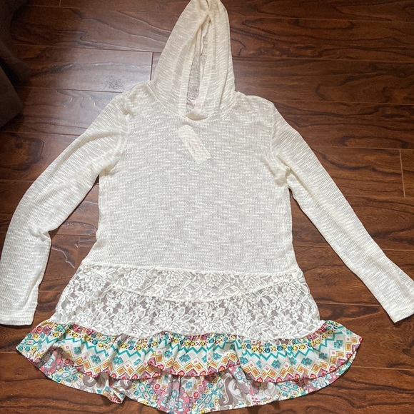 🆕 J Mode USA lightweight hoodie dress in size L - Picture 4 of 7